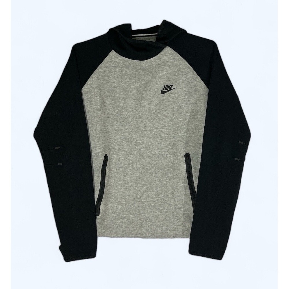 NIKE TECH FLEECE SWEATSHIRT HOODIE GRAY WOMENS XL